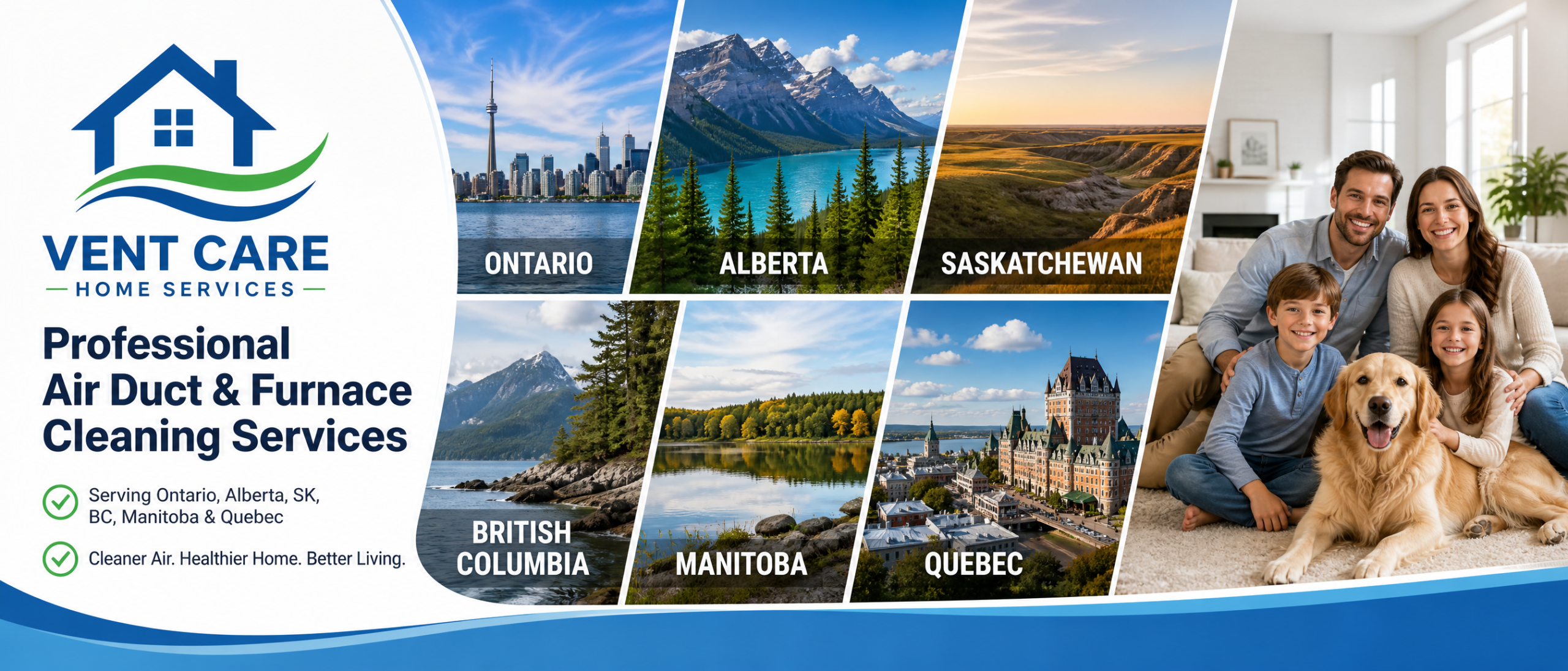 Vent Care - Serving Ontario, Alberta, Saskatchewan, British Columbia, Manitoba & Quebec